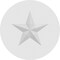 Ekena Millwork Standard Grayson Star Rosette With Square Edge, 3"W x 3"H x 1/2"P ROSP030X030X050GRY06 - alternate 2